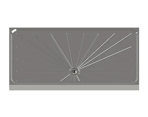 Toogblad module voor plooitoog